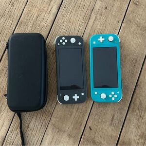 Nintendo Switch Lite Handheld Consoles - Gray & Turquoise